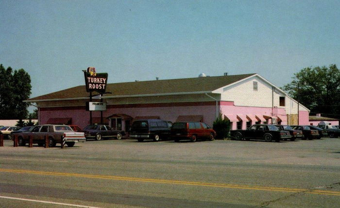 Turkey Roost - Vintage Postcard (newer photo)